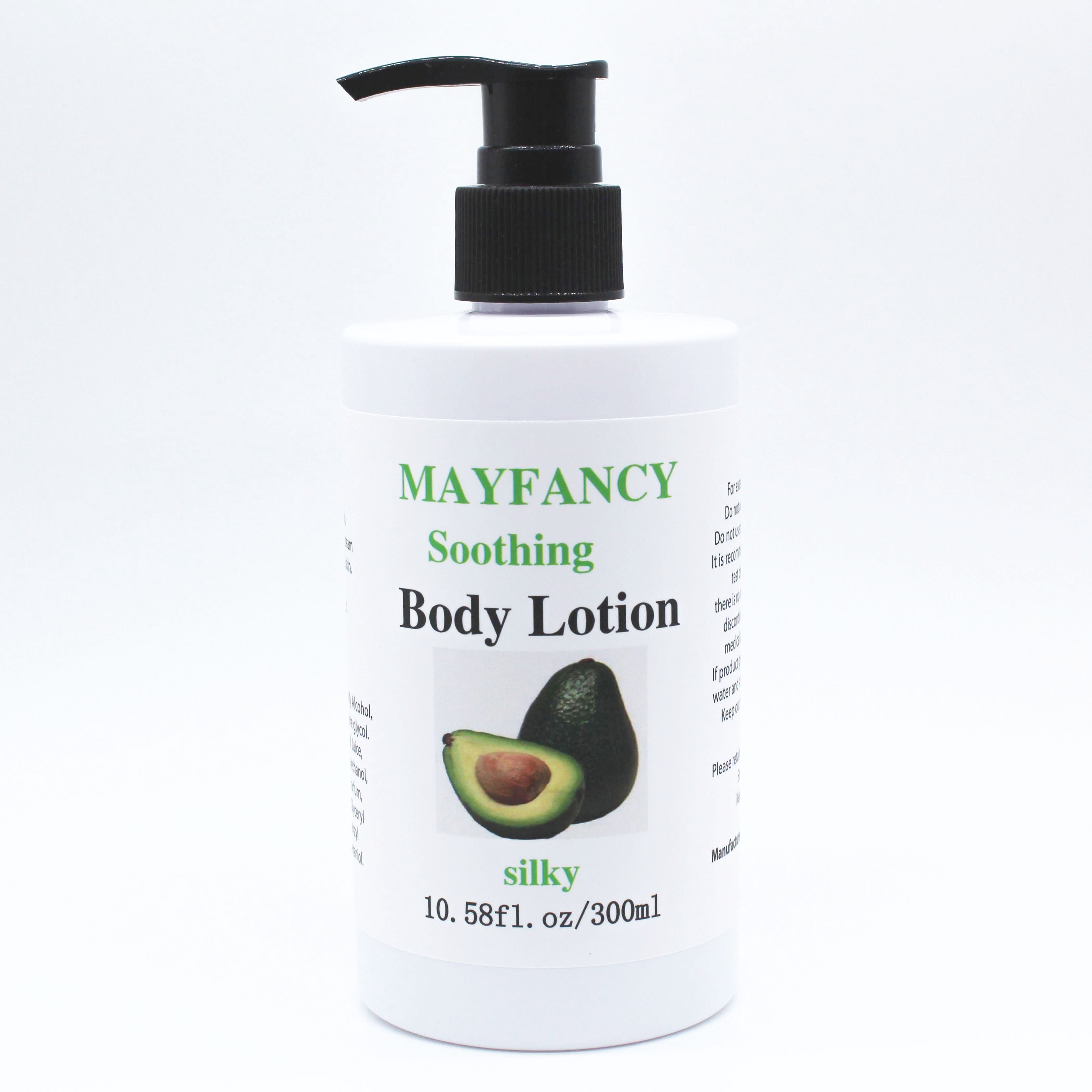 Mayfancy Lotion corporelle apaisante à l'avocat