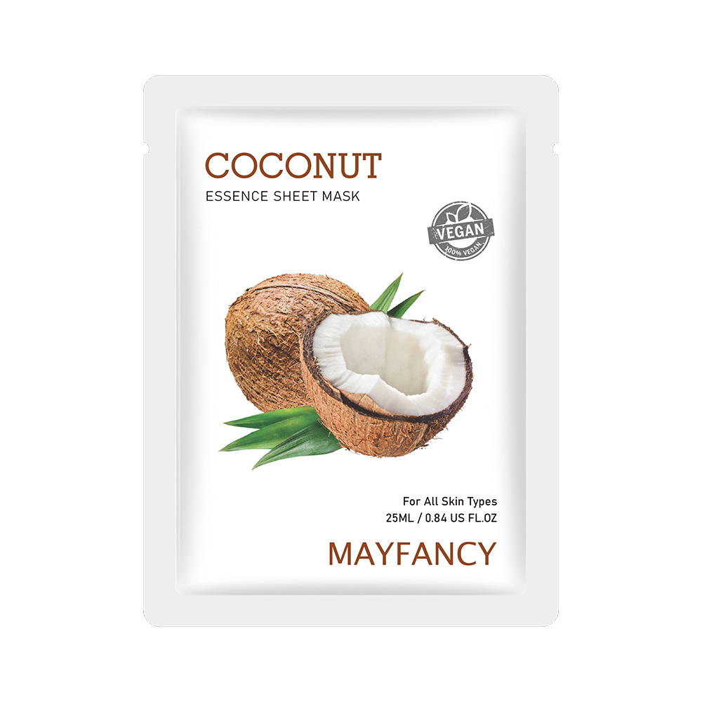 Masque en tissu Mayfancy à la noix de coco