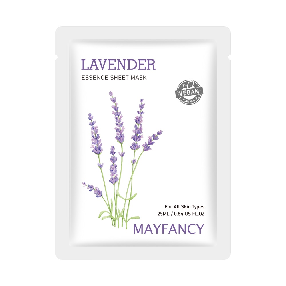 Masque en feuille Mayfancy Lavande