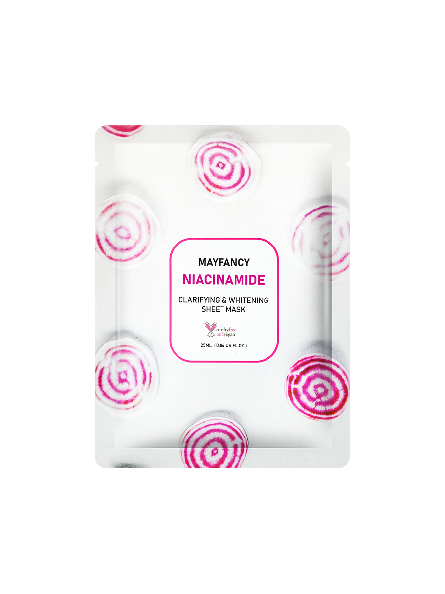 Masque en feuille clarifiant et blanchissant au niacinamide