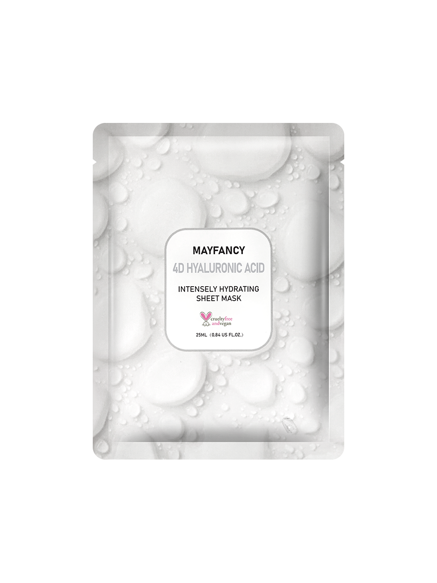 Masque tissu hydratant intense à l'acide hyaluronique 4D