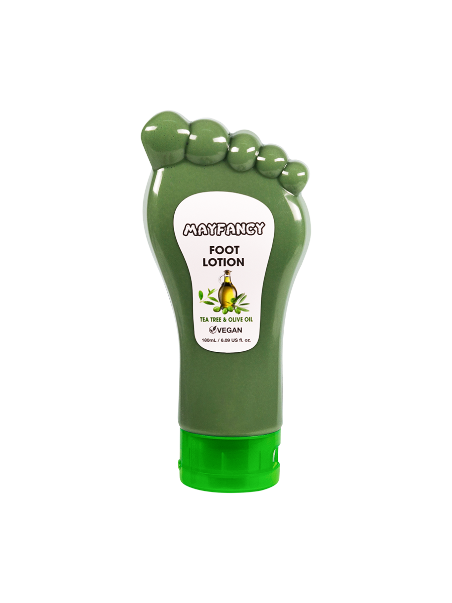 Lotion nourrissante pour les pieds à l'huile d'arbre à thé et à l'huile d'olive